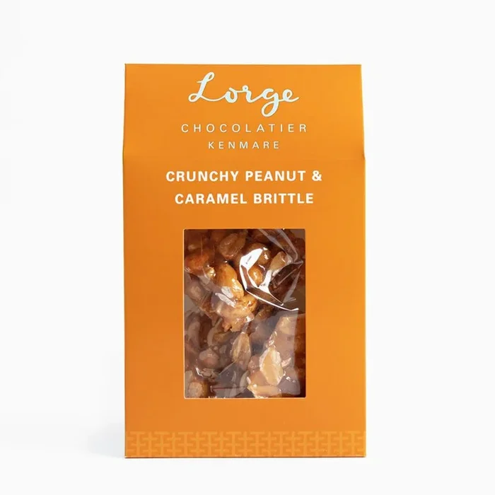 Lorge Crunchy Peanut & Caramel Brittle