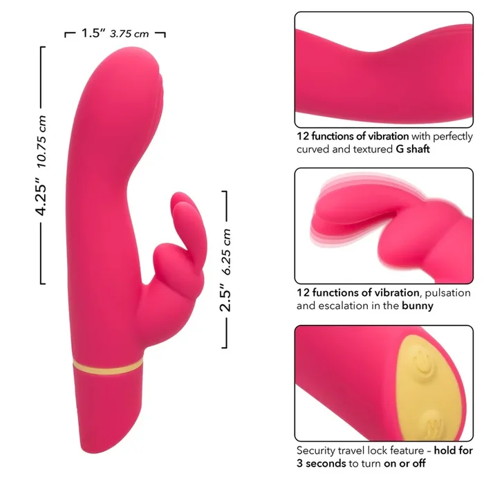 Love Bunny Vibrating “G” Bunny – Pink