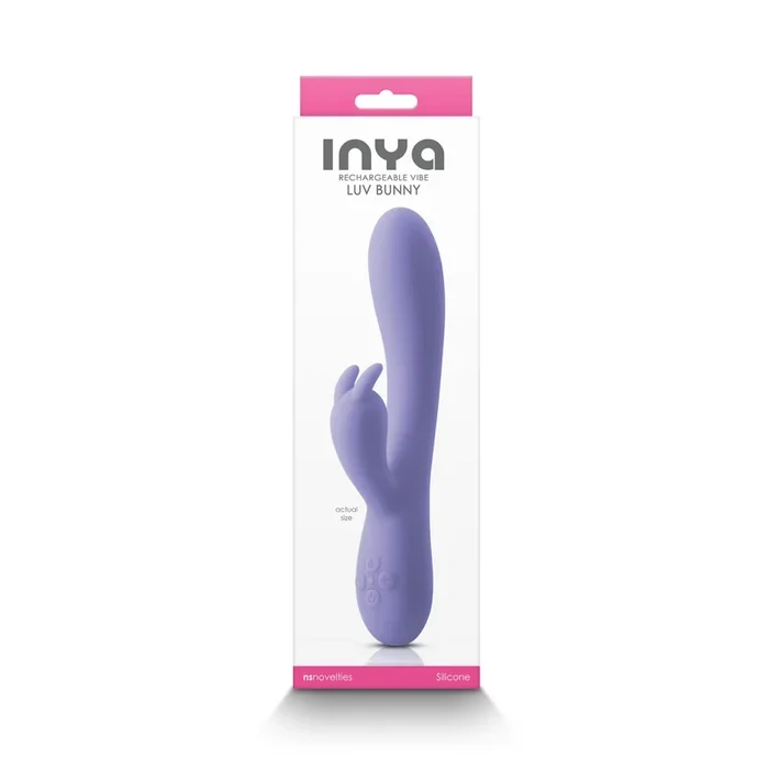 Luv Bunny Rechargeable Vibe by Inya – Purple