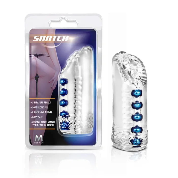 M For Men By Blush® | Snatch Clear Masturbator / Stroker