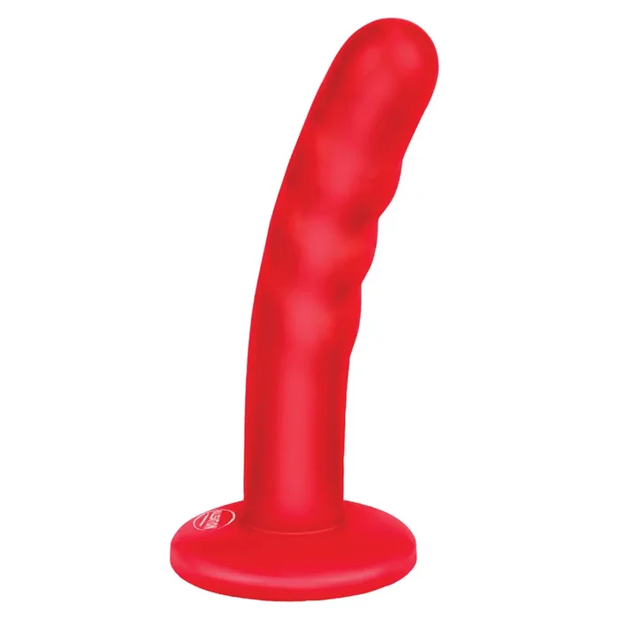 Malesation Barny 5″ Slim Ribbed Dildo With Suction Cup