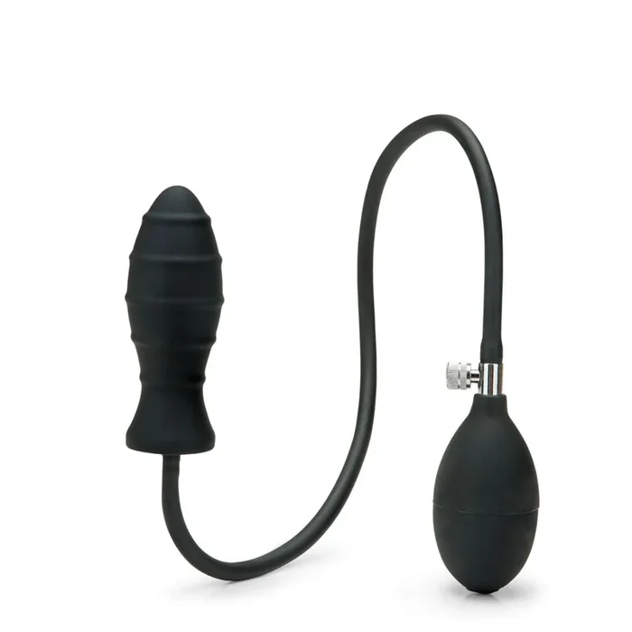 Me You Us Inflatable Anal Butt Plug Black