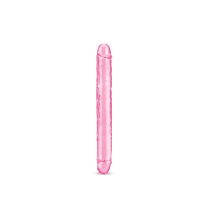 Me You Us Ultra Cock Jelly Double Ended Dildo Pink 12 Inch