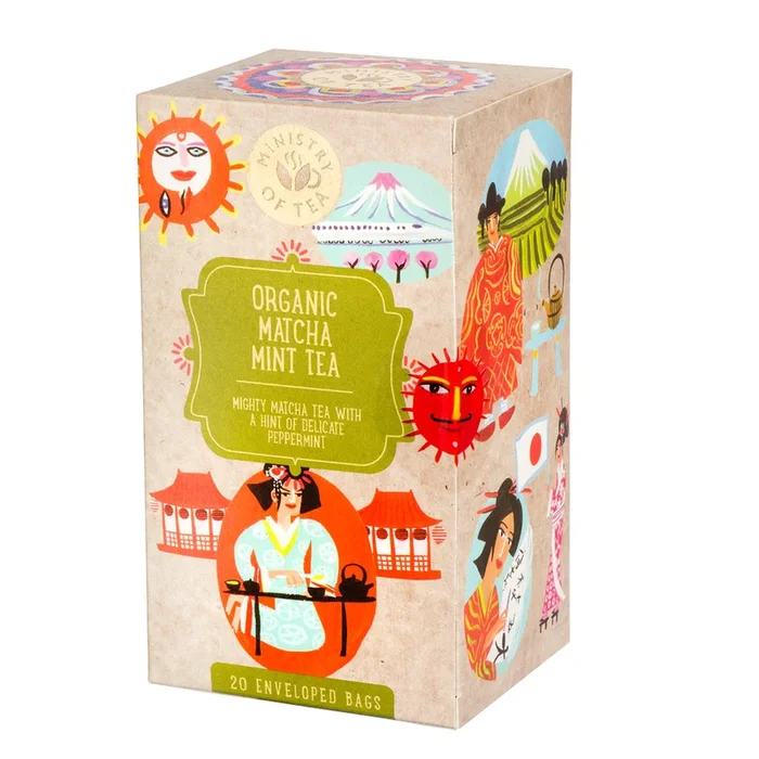 Ministry of Tea Organic Matcha Mint Tea