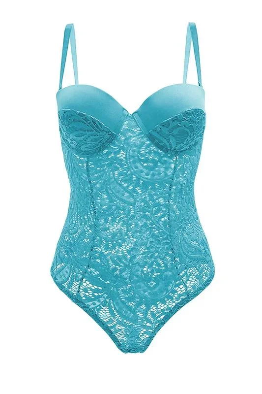 Monroe Lace Teddy – 2 Colors. Sizes Small-3X Available