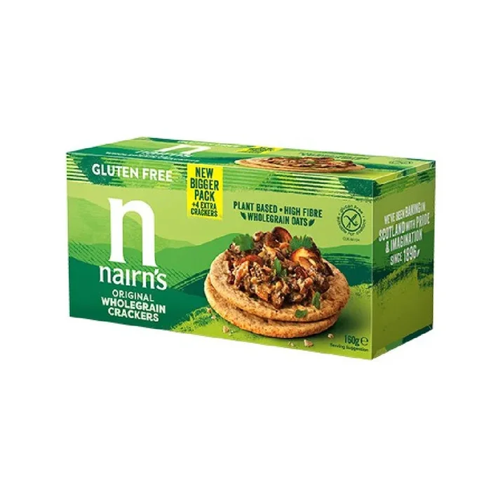 Nairn’s Gluten Free Wholegrain Crackers