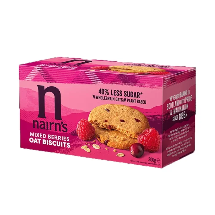 Nairn’s Mixed Berries Oat Biscuits