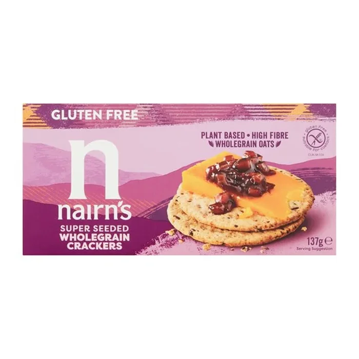 Nairns Gluten Free Superseed Wholegrain Crackers
