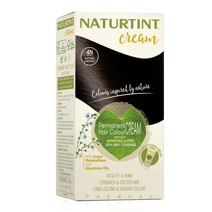 Naturtint Cream Hair Colour Cream – 4N Natural Chestnut