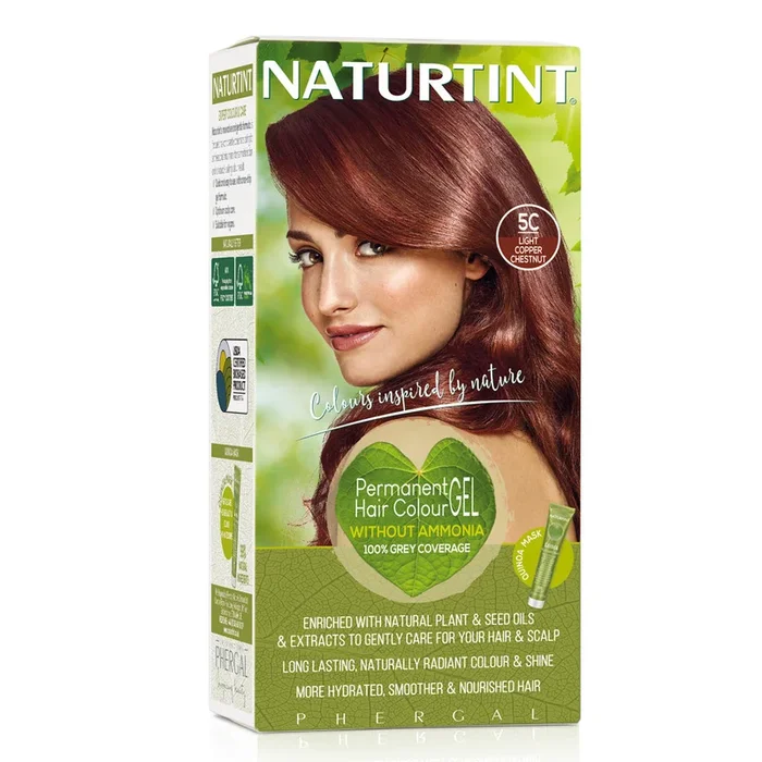 Naturtint Permanent Hair Colour Gel – 5C Light Copper Chestnut