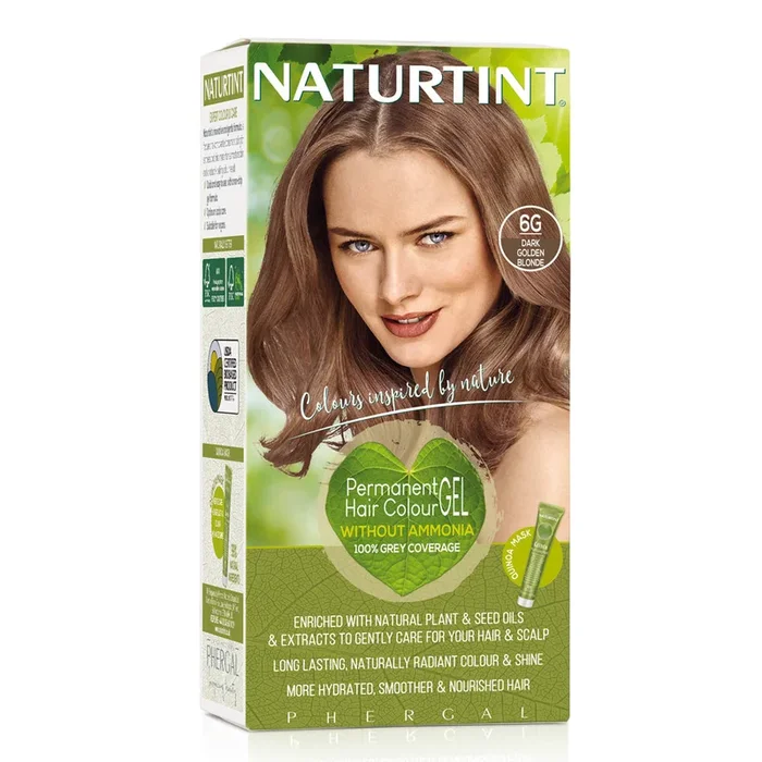 Naturtint Permanent Hair Colour Gel – 6G Dark Golden Blonde