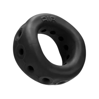 OxBalls Air Sport CRing Lightweight Silicone Plus Cockring Black Ice
