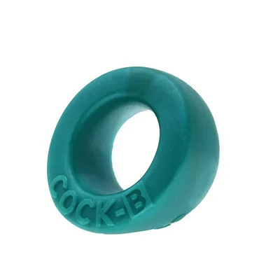 OxBalls Cock-B Bulge Liquid Platinum Silicone Padded Cockring Peacock