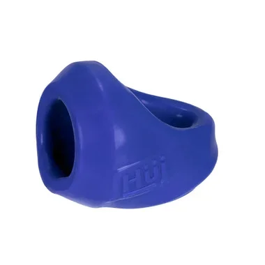 OXBALLS hünkyjunk Clutch Plus Silicone Cock & Ball Sling Cobalt Blue