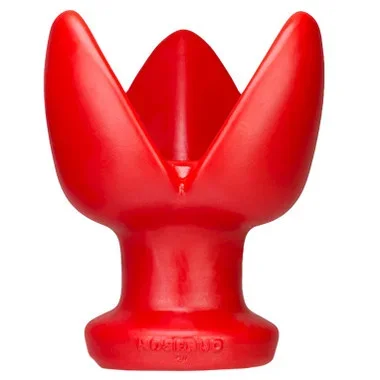OXBALLS Rosebud II Spec-U-Plug Silicone Butt Plug Red