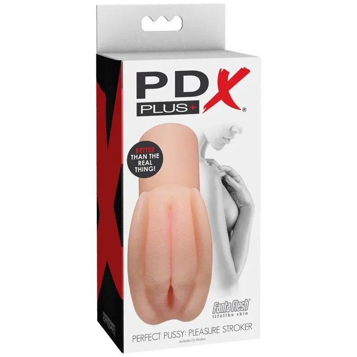 PDX PLUS Perfect Pussy Pleasure Stroker – Flesh Vagina Stroker