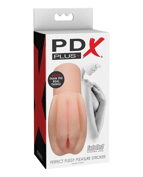 PDX Plus Perfect Pussy Pleasure Stroker – Ivory