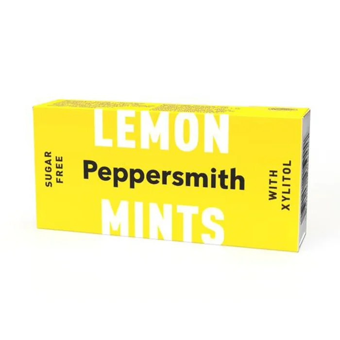 Peppersmith Xylitol Mints – Lemon