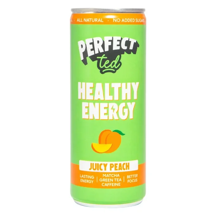 Perfect Ted Juicy Peach Matcha Energy