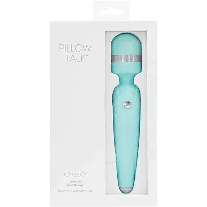 Pillow Talk Cheeky Wand Vibrator Teal