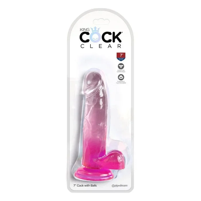 Pipedream Products King Cock 7″ With Balls