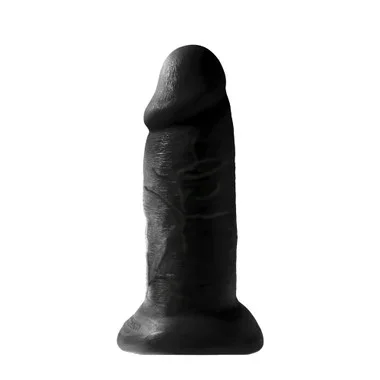 Pipedreams King Cock Chubby 10 inch Realistic Dong with Balls Black