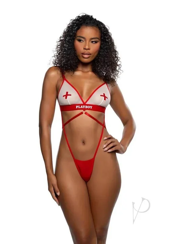 Playboy Temperature Rising Bunny Sling OS Red