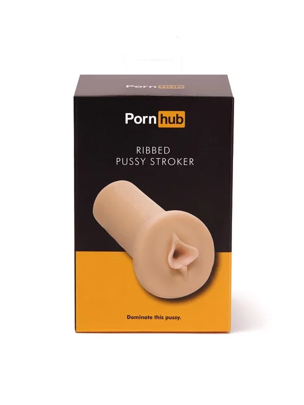 Pornhub Official Collection Ribbed Pussy Stroker Flesh