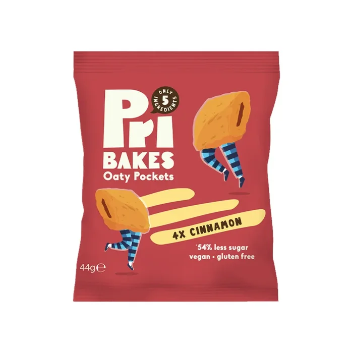Pri Bakes Oaty Pockets Cinnamon