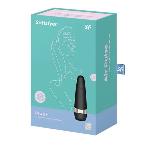 Pro 3+ – Vibrating Clitoral Air Pulse Stimulator
