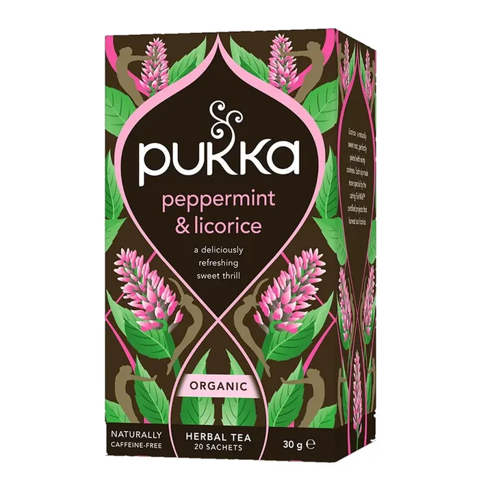 Pukka Organic Peppermint & Licorice Tea