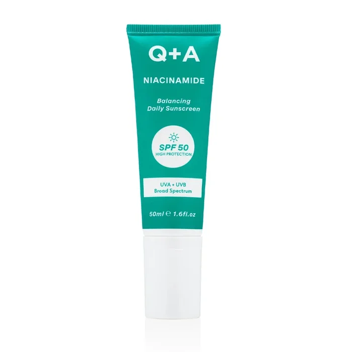 Q+A Niacinamide SPF 50 Balancing Daily Sunscreen