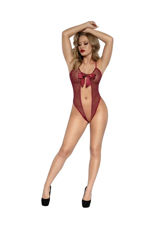 Rhinestone Encrusted Teddy – O/S