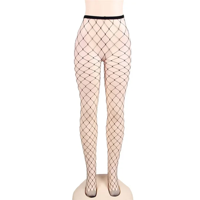 Rhinestone Net Pantyhose – One Size Fits Most