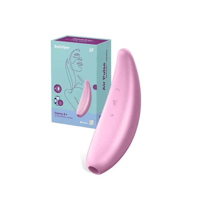 Satisfyer Curvy 3 + Plus Clitoral Stimulator