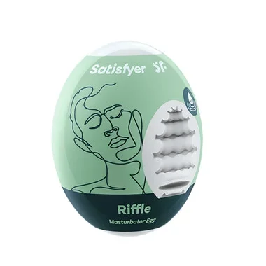 Satisfyer Riffle Hydro-Active Egg Male Masturbator Stroker