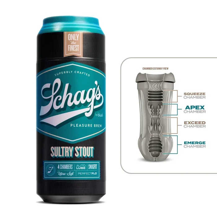 Schag’s By Blush® | Sultry Stout Frosted Masturbator / Stroker