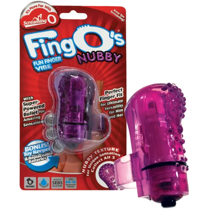 Screaming O FingO’s Nubby-Purple 2.5″