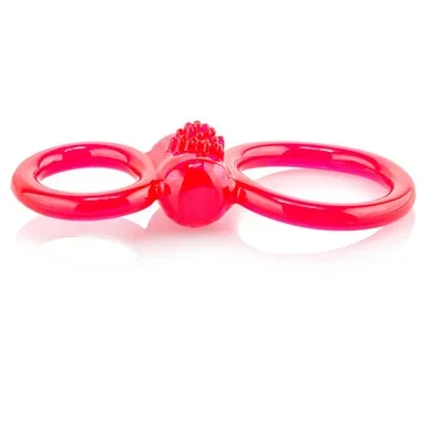 Screaming O Ofinity Plus Double Vibrating Erection Ring Red