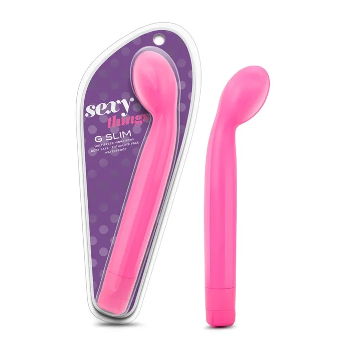 Sexy Things By Blush® | G Slim G-Spot Pink 8.5-Inch Vibrator