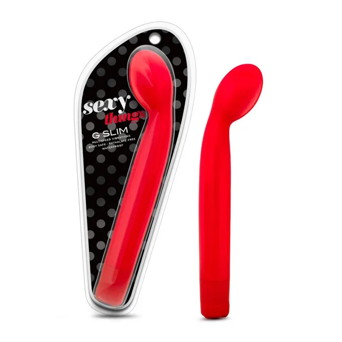 Sexy Things By Blush® | G Slim G-Spot Scarlet Red 8.5-Inch Vibrator
