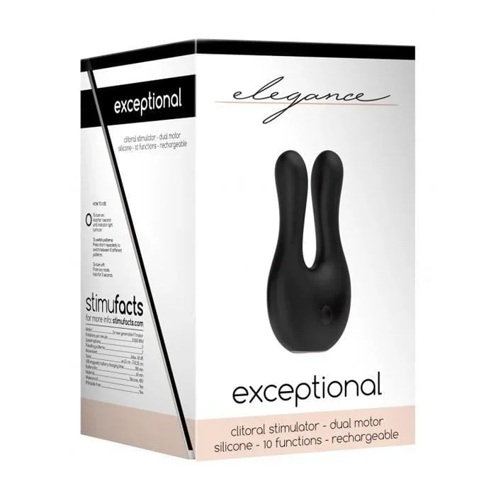 Shots Elegance Exceptional Dual Clitoral Vibrator