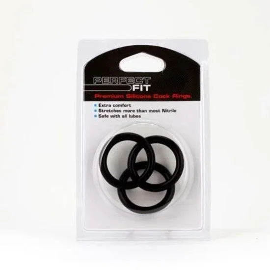 Silicone 3 Ring Kit Medium Black