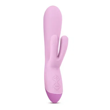 Sola Hop Dual Stimulating 10-function Rechargeable Silicone Triple Motor Rabbit Massager Pale Pink