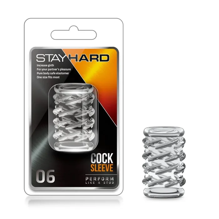 Stay Hard Cock Sleeve 06 – Clear