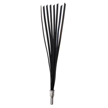 StockRoom KinkLab The Silicone Electro Flogger Whip ElectroErotic Electrode for Neon Violet Wand