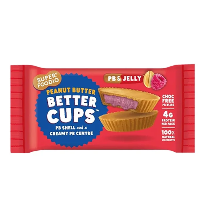 Super Foodio Peanut Butter and Jelly Better Cups