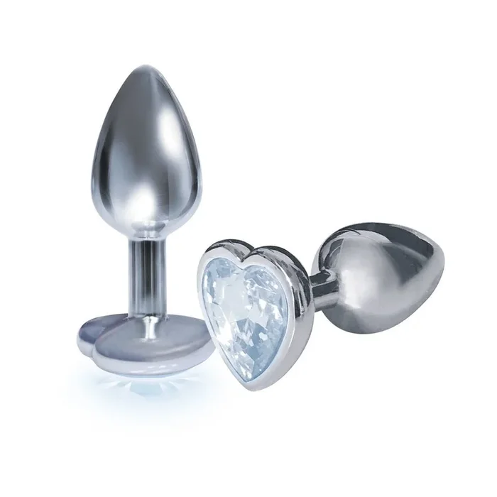 The 9’s, The Silver Starter, Bejeweled Stainless Steel Plug