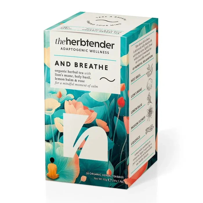 The Herbtender And Breathe Organic Herbal Tea