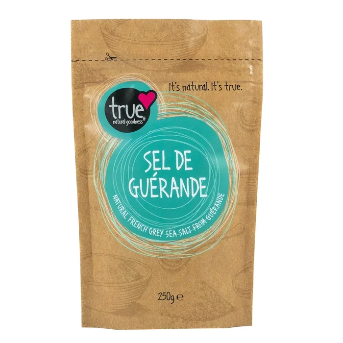 True Natural Goodness Sel De Guérande Sea Salt (French Grey Sea Salt) – 250g